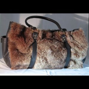 Furry purse
